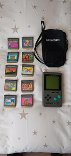 Retro Supervision met 10 spellen, Spelcomputers en Games, Verzenden, Overige genres, 1 speler, Niet werkend