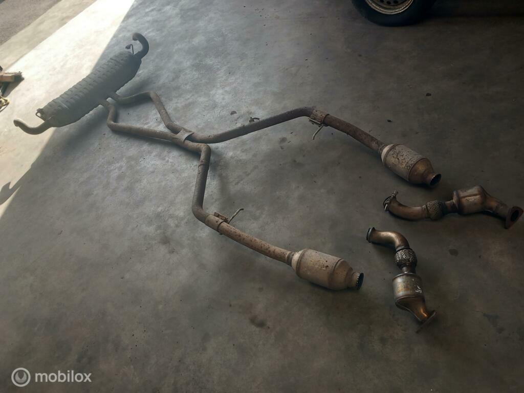 Uitlaat Range Rover L322 3.6 TDV8 Vogue Demper Katalysators, Auto-onderdelen, Uitlaatsystemen, Land Rover, Gebruikt, Ophalen of Verzenden