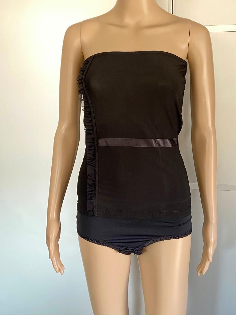 J162 Marlies Dekkers maat S=36 body zwart, Marlies Dekkers, Ophalen of Verzenden, Zwart, Body of Korset