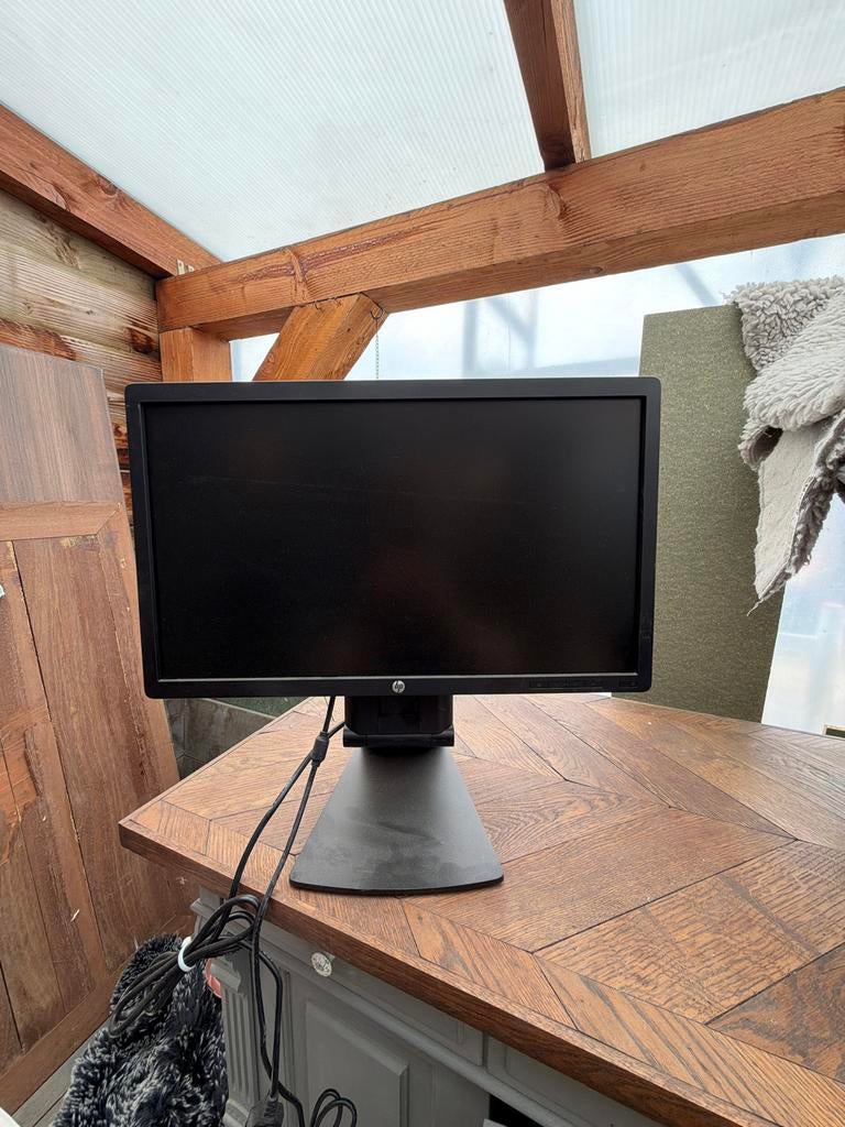 HP EliteDisplay E231 Monitor 23 inch, Computers en Software, Monitoren, Ophalen, Gebruikt, VGA, LED