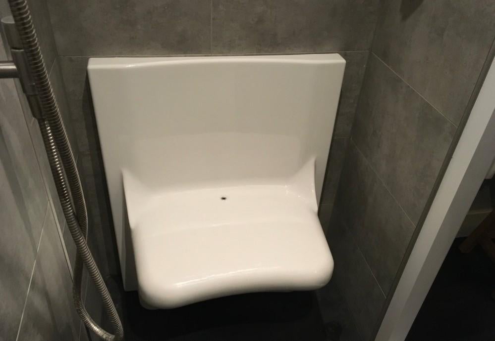 Cleopatra zitelement voor stoomcabine, douche of sauna, Ophalen, Douche