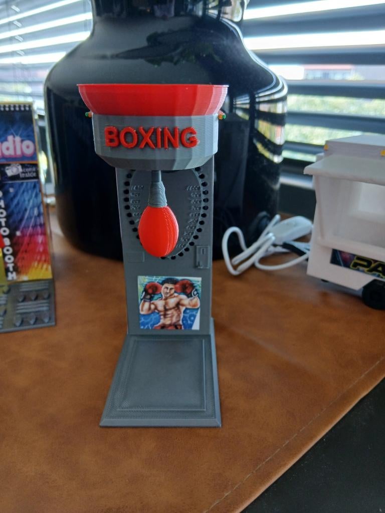 Boksbal machine kermis miniatuur 3 verschillende schalen, Ophalen of Verzenden, Nieuw, 1:32 tot 1:50