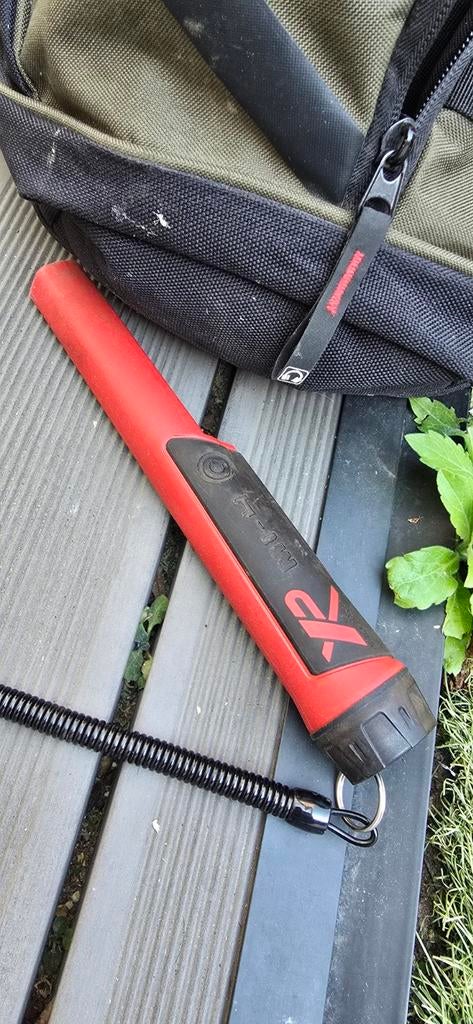 XP MI-4 Pinpointer met XP rugzak, Instelbare gevoeligheid, Ophalen of Verzenden, Zo goed als nieuw, 30 cm of minder