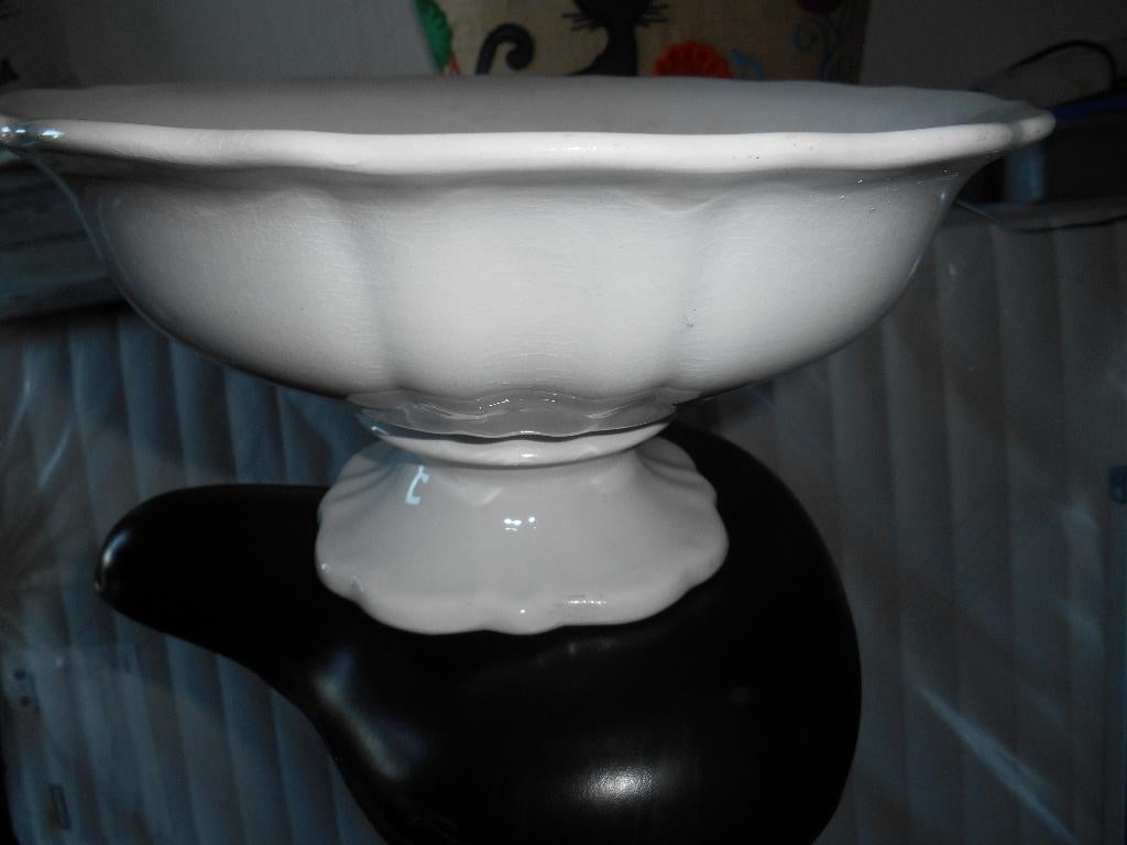 prachtige grote zeldzame petrus regout fruitschaal 28 cm, Ophalen of Verzenden