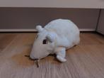 IKEA rat knuffel wit, Ophalen of Verzenden