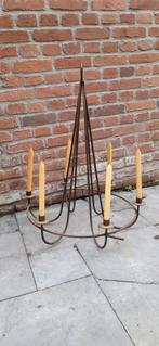 GRATIS OPHALEN Plafondkandelaar Kroonluchter 6 Kaarzen, Ophalen, Gebruikt