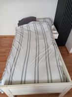 Half hoogslaper Lifetime  bed, wit, 90x200 + opbergvakken, Huis en Inrichting, Ophalen, Gebruikt, 90 cm, Eenpersoons