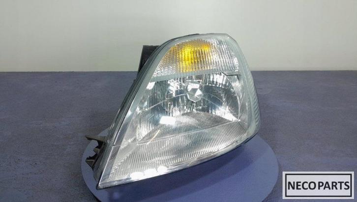FORD FIESTA MK6 HEADLIGHT LEFT EU 1EF01019701 LEVERBAAR!!, Auto-onderdelen, Carrosserie en Plaatwerk, Spatbord, Ford, Gebruikt