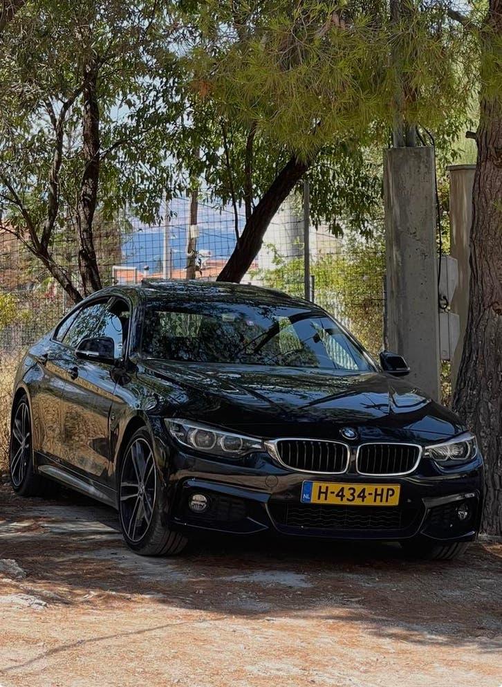 BMW 4-Serie Gran Coupé 430i 252pk Aut 2019 Zwart, Auto's, Achterwielaandrijving, Zwart, 4 cilinders, Zwart