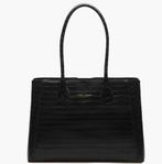 Elegante Isabel Bernard Tas, Ophalen, Zo goed als nieuw, Zwart, Handtas