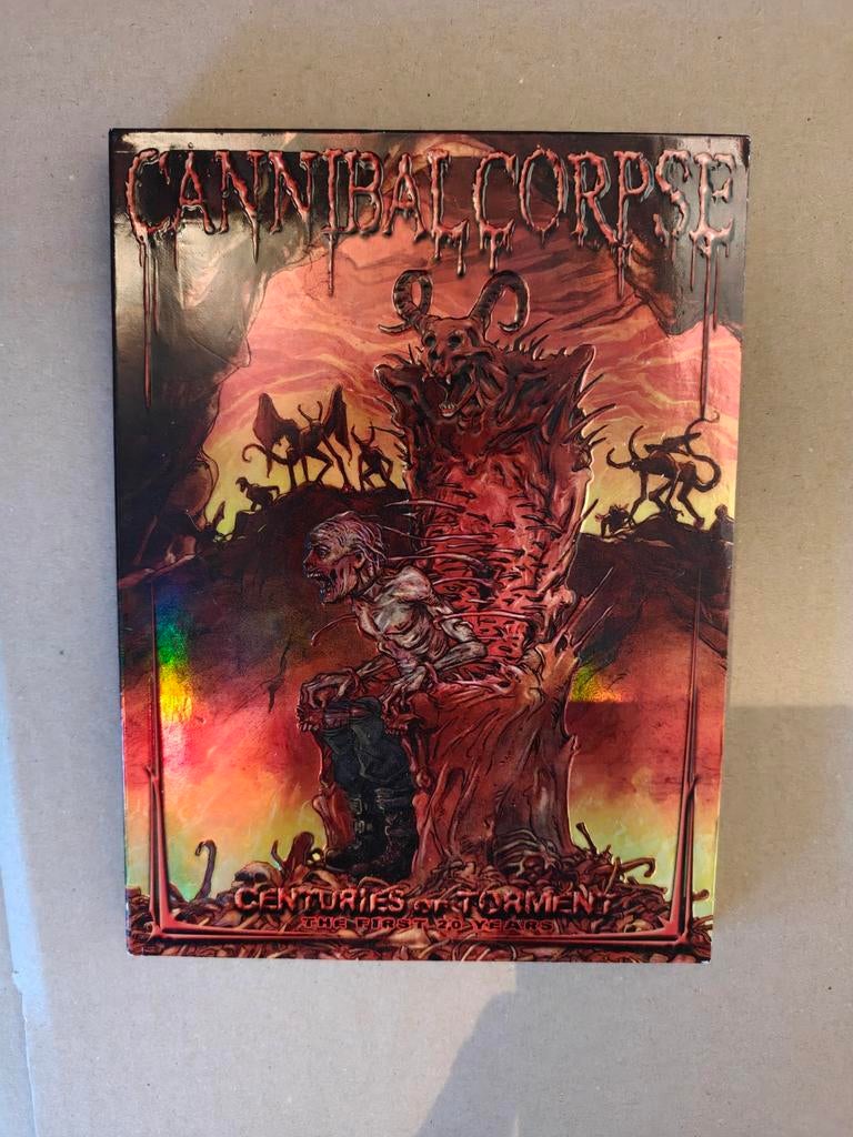 Cannibal Corpse - Centuries of Torment DVD Boxset, Vanaf 16 jaar, Ophalen of Verzenden, Zo goed als nieuw, Boxset