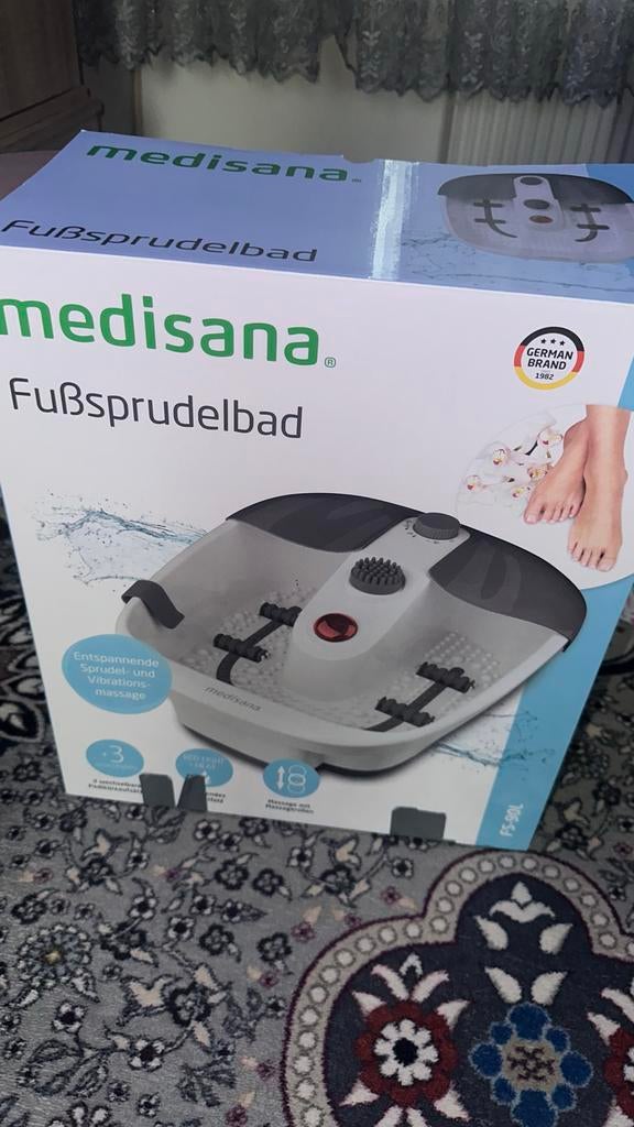 Medisana Voetmassagebad - Ontspanning voor uw voeten, Ophalen of Verzenden, Zo goed als nieuw, Apparaat