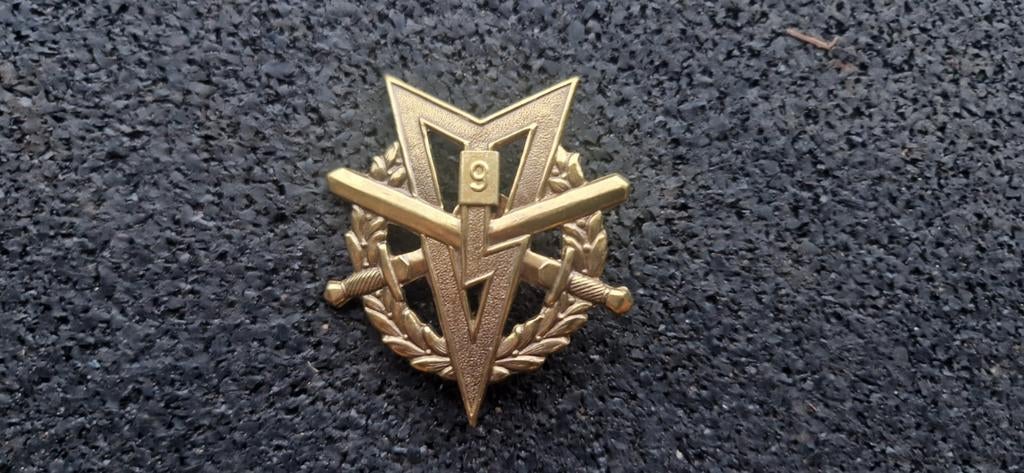 MLV speld, Verzamelen, Ophalen of Verzenden, Landmacht, Nederland, Embleem of Badge