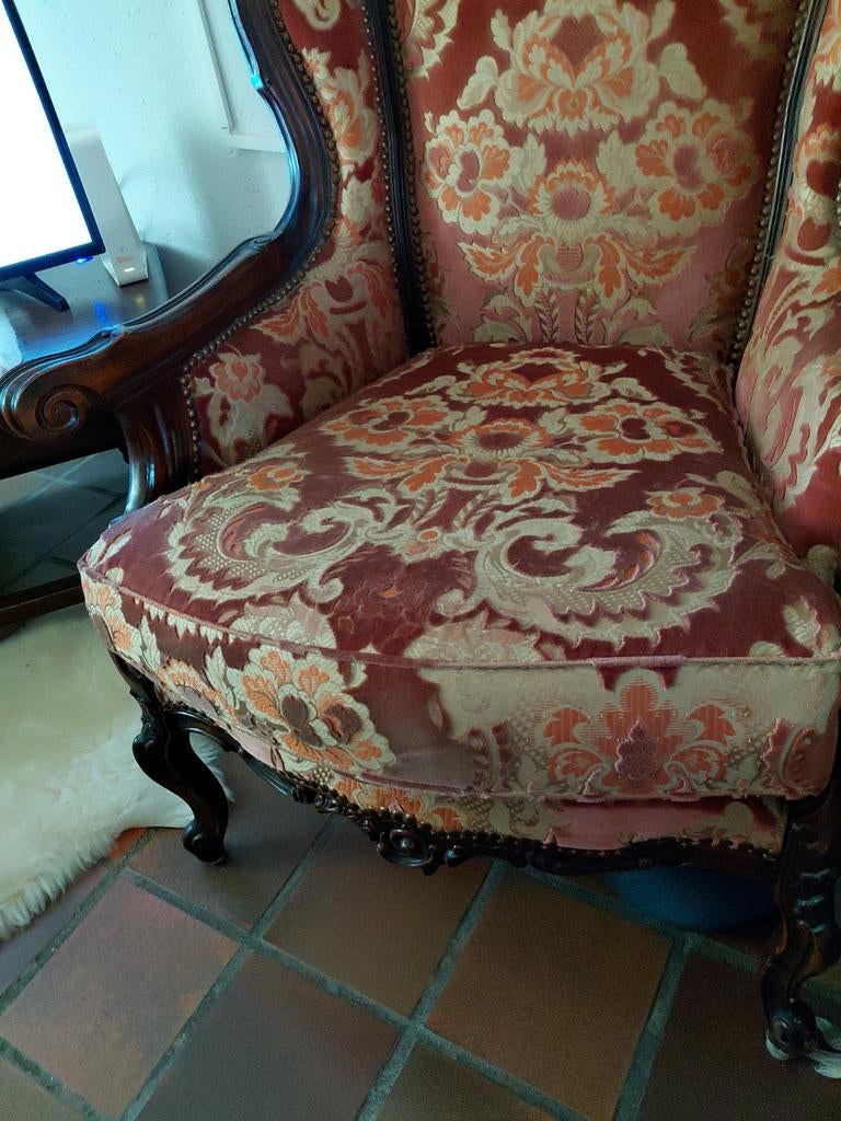 Barok stoelen en kast., Ophalen of Verzenden