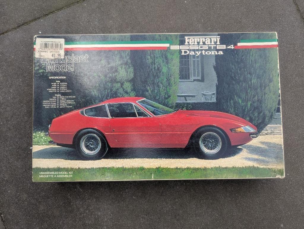 Fujimi 24 - Ferrari 365 GTB/4 Daytona Enthusiast Model, Fujimi, Auto, Groter dan 1:32, Nieuw