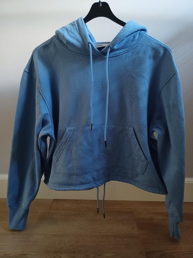 Daily Paper Hoodie Maat S - Zo goed als nieuw, Blauw, Daily Paper, Ophalen of Verzenden, Zo goed als nieuw