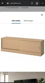 TONSTAD Tv-meubel, eikenfineer, 178x37x55 cm, Ophalen, Gebruikt, 25 tot 50 cm, Minder dan 100 cm