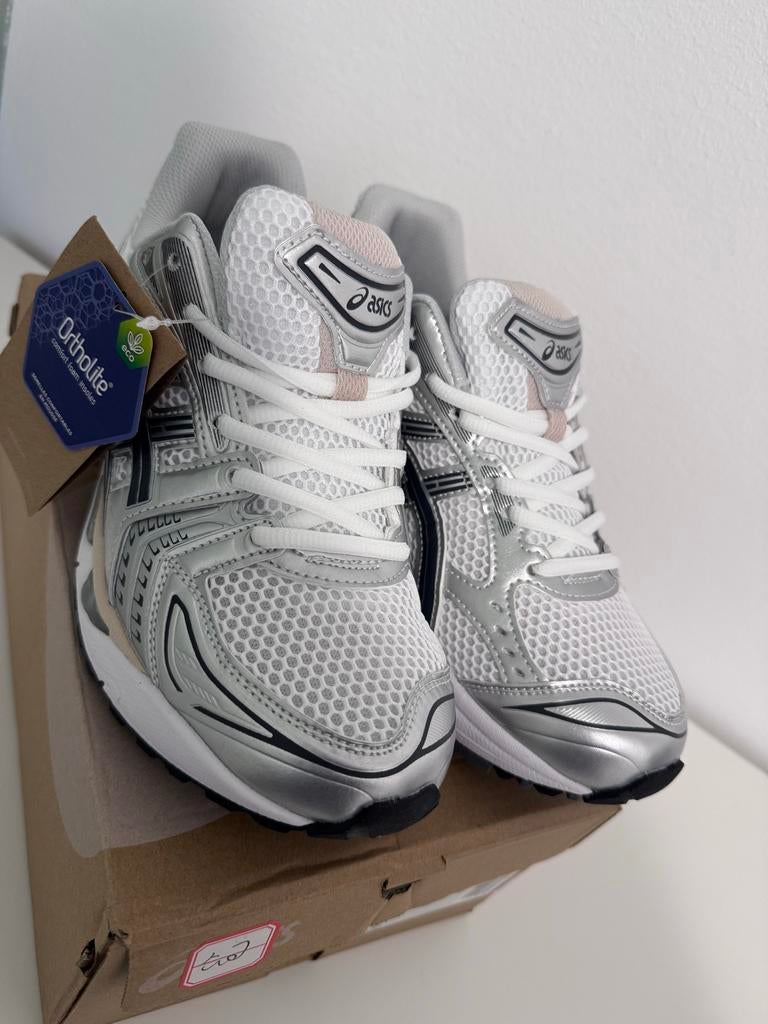 Nieuwe Asics Gel-Kayano 14 Sneakers - Wit/Zilver, Ophalen of Verzenden, Nieuw, Wit, Sneakers of Gympen