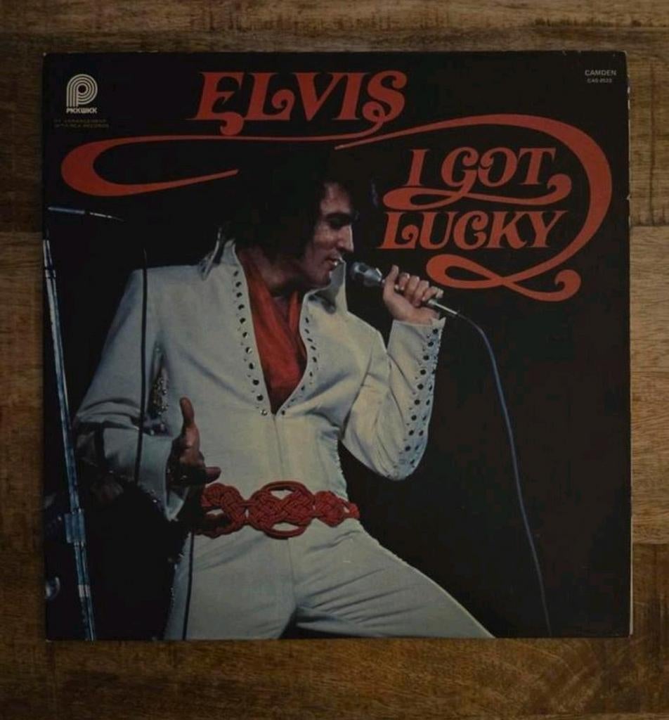 Lp Elvis Presley i got Lucky, Ophalen of Verzenden