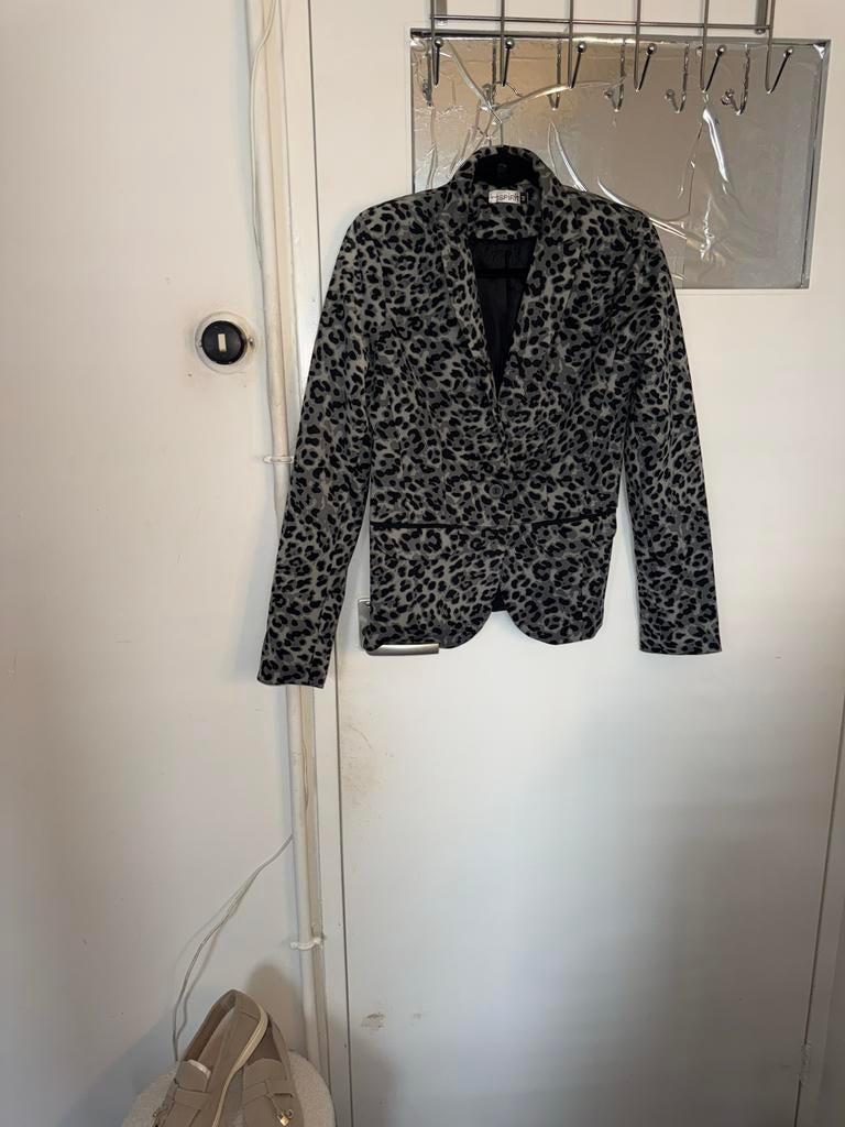 Blazer met dierenprint - Nooit gedragen - Maat M, Maat 38/40 (M), Nieuw, Ophalen of Verzenden, Jasje