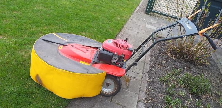 Euro Adele cyclomaaier 5,5 pk Honda GCV 160 motor, Tuin en Terras, Grasmaaiers, Gebruikt, Benzine-grasmaaier, 50 cm of meer, Cirkelmaaier