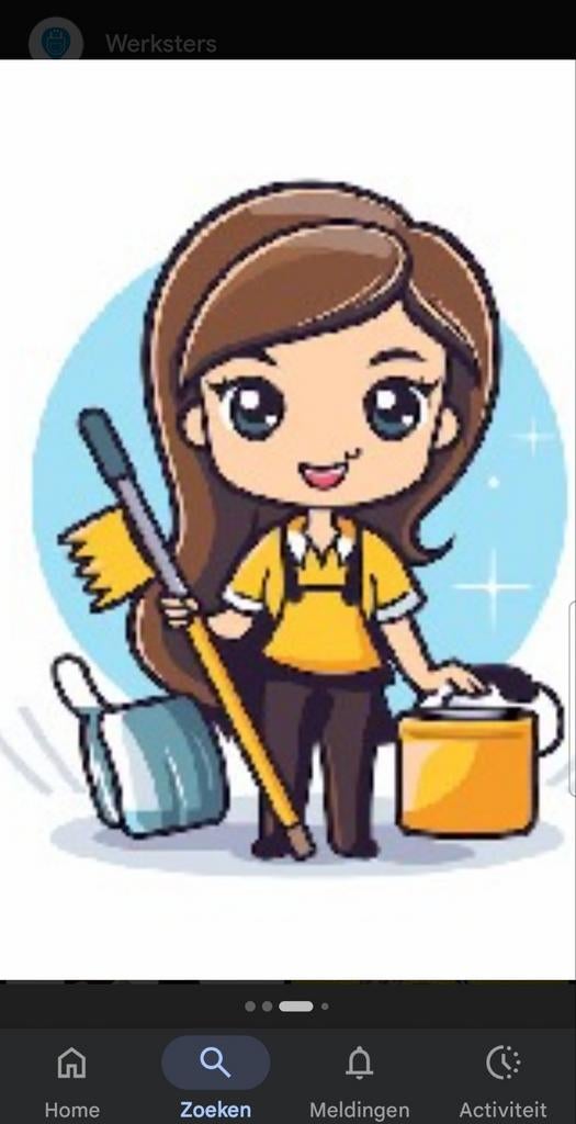 Schoonmaakster aangeboden, Vanaf 10 jaar, Overige vormen