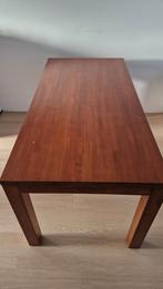 Nette houten eettafel, Zo goed als nieuw, Vijf personen of meer, 150 tot 200 cm, Rechthoekig