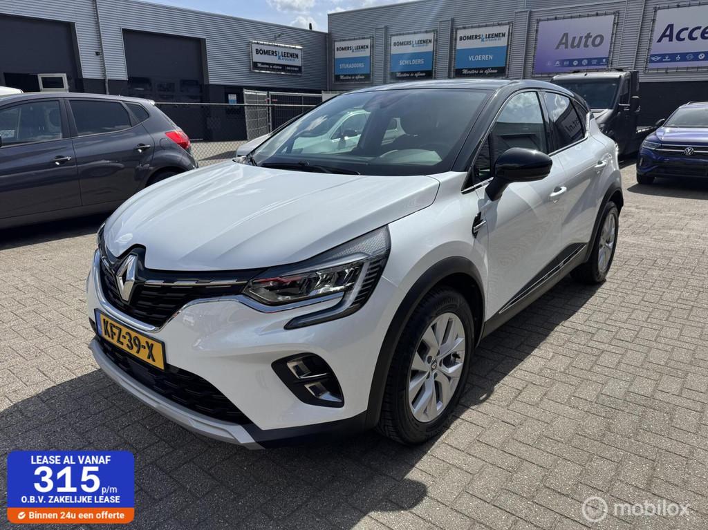 Renault Captur 1.3 TCe 130 Intens, Auto's, Renault, Gebruikt, Euro 6, 4 cilinders, Wit