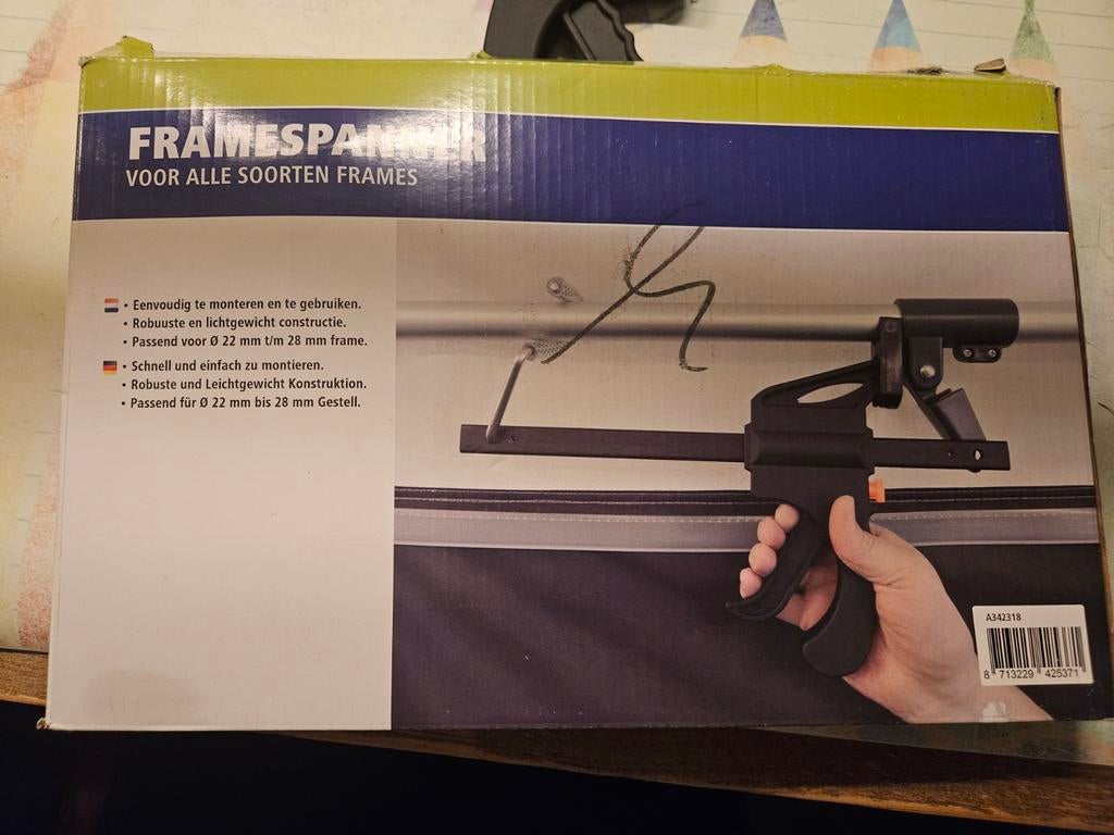 Framespanner, Ophalen