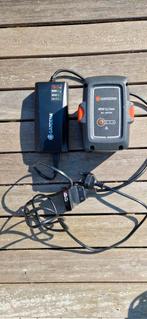 Gardena accu + oplader voor grasmaaier, Ophalen of Verzenden