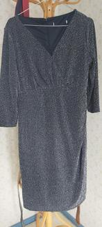 te koop Jurk, blauw met zilverglitter mt 40, niet gedragen,, Kleding | Dames, Maat 38/40 (M), Blauw, Ophalen of Verzenden, Zo goed als nieuw