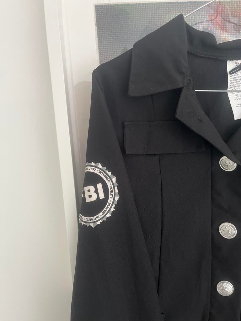 FBI jurkje maat 152, Ophalen of Verzenden, Zo goed als nieuw, Maat 34 (XS) of kleiner, Zwart