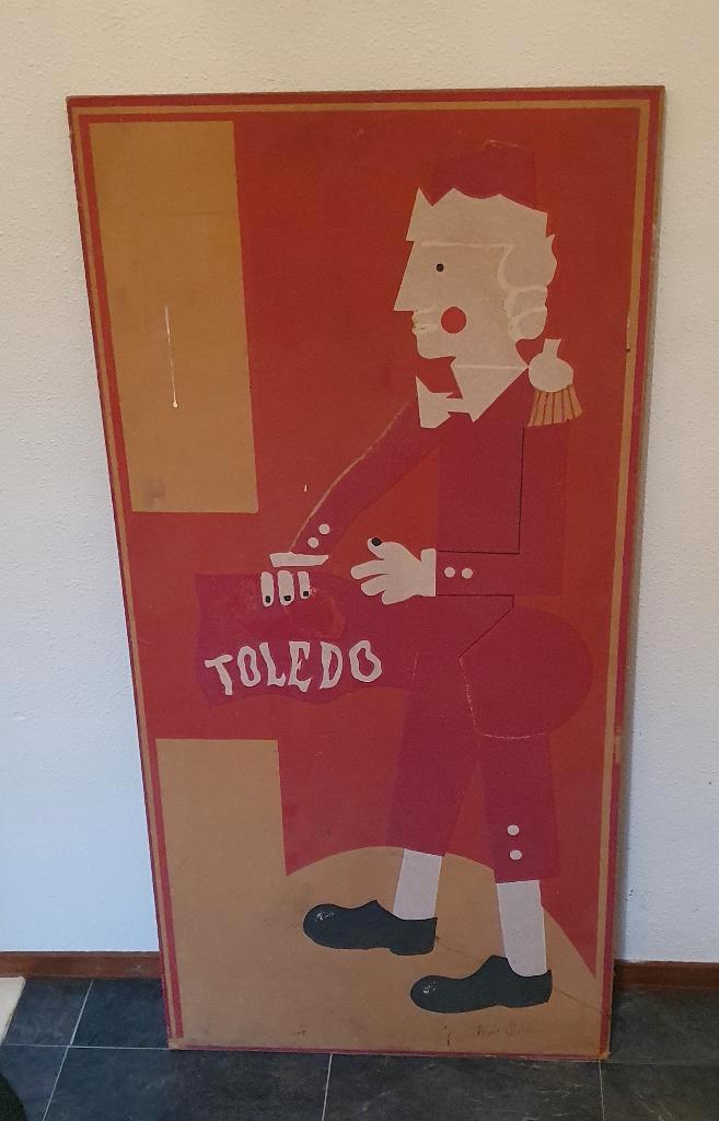 Aldo Spoldi (Crema 1950) De Matador, Antiek en Kunst, Kunst | Overige Kunst, Ophalen of Verzenden