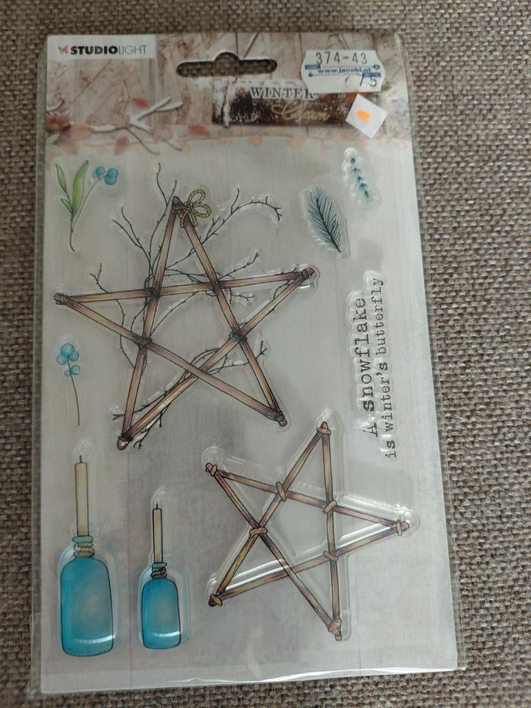 Stempelsets: Winter, Kerst & Liefde (3 stuks), Ophalen of Verzenden
