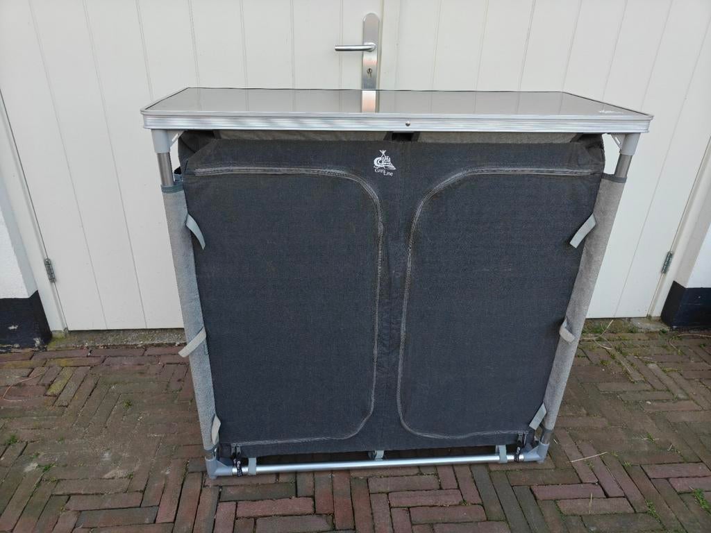 Defa Grey Line brede campingkast, Caravans en Kamperen, Ophalen, Gebruikt, Campingkast