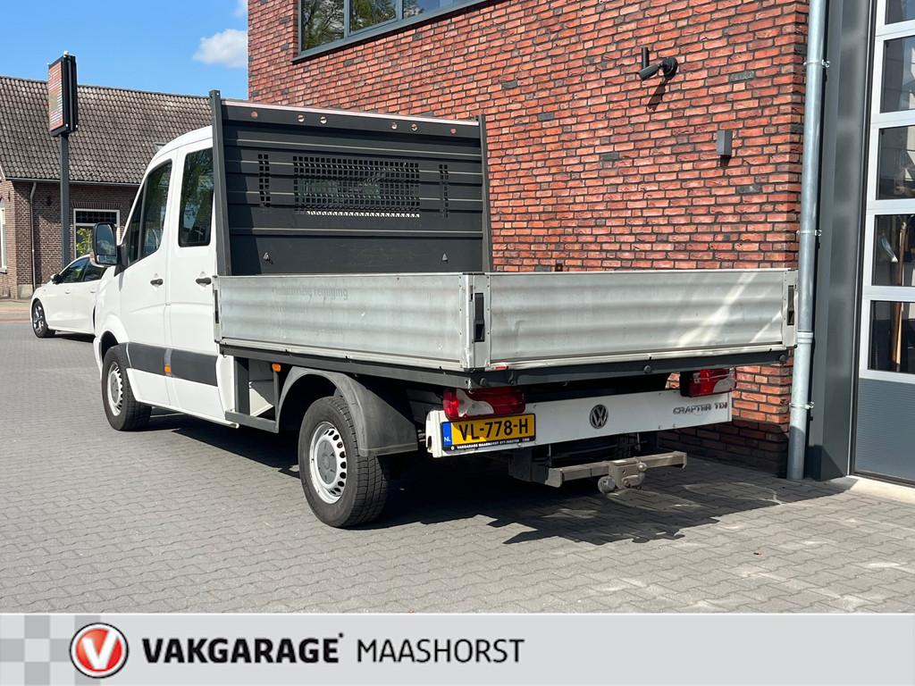 Volkswagen Crafter 50 2.0 TDI L2H1 DC Laadbak 6-Pers. 3500Kg, Euro 5, Gebruikt, 4 cilinders, Volkswagen