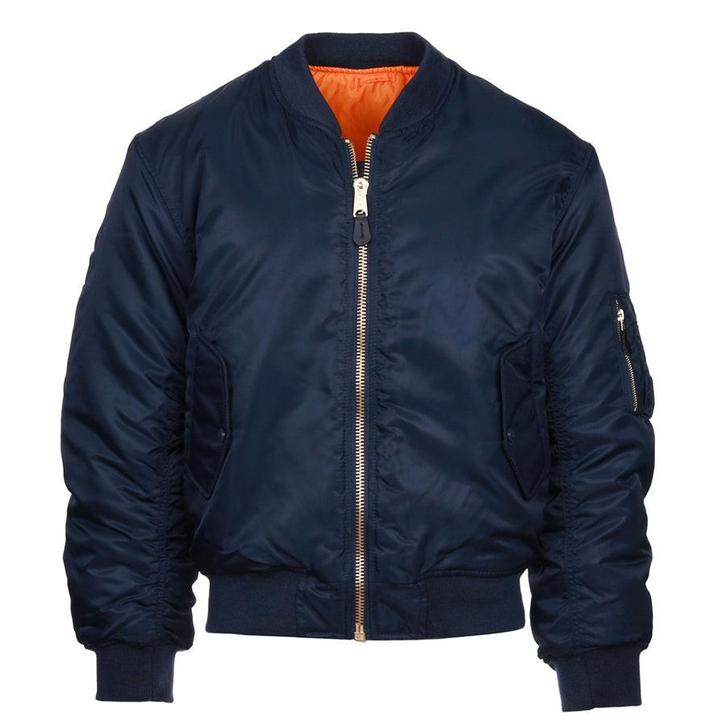 MA-1 Bomberjack Blauw - Alpha Industries - Alle maten, Kleding | Heren, Jassen | Winter, Nieuw, Overige maten, Blauw, Ophalen of Verzenden