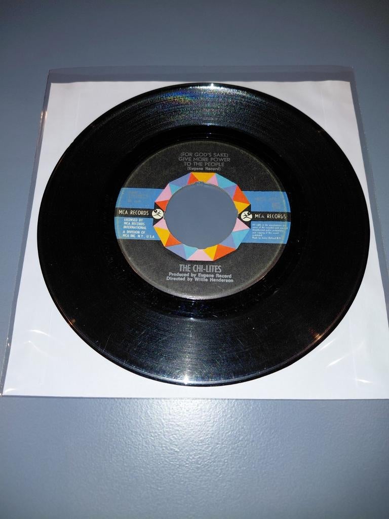The Chi-lites - (for god sake) give more power to the people, Ophalen of Verzenden, Gebruikt, 7 inch, Pop
