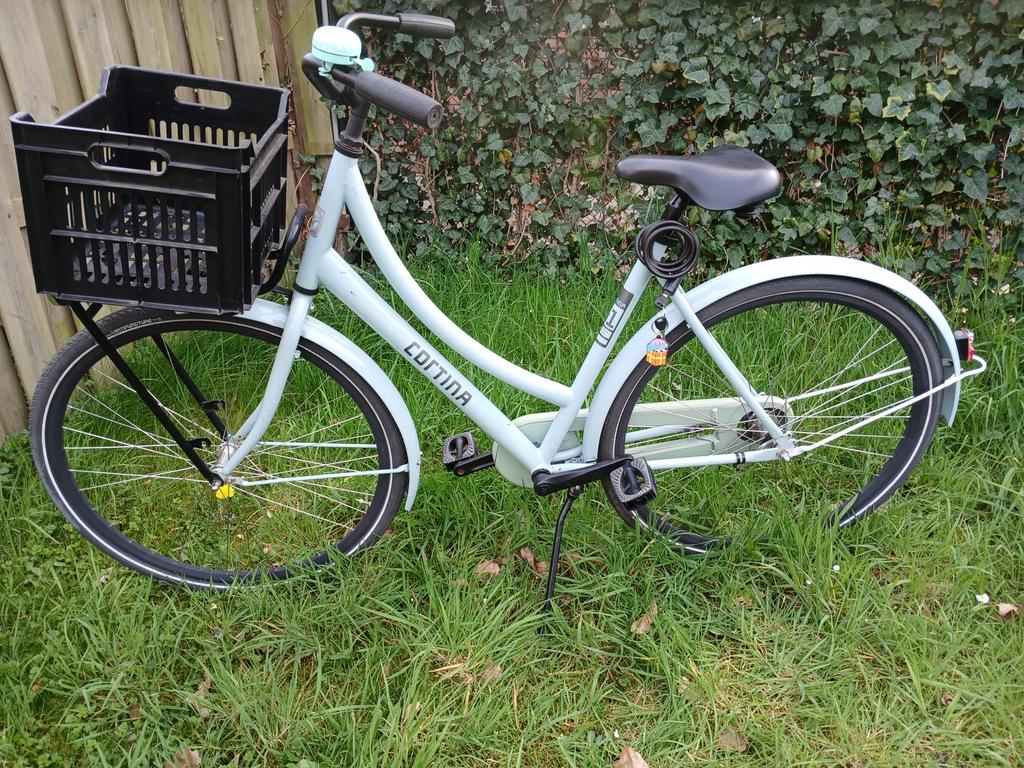 Cortina U1 transport bike, Terugtraprem, Gebruikt, 50 tot 53 cm, Ophalen