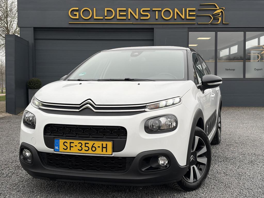 Citroen C3 1.2 PureTech S&S Shine Automaat,Camera,Navi,Pdc,R, Gebruikt, Euro 6, 1199 cc, 450 kg