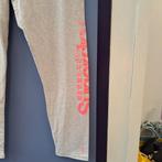 Superdry Sport grijze legging + neon roze letters mt L 45540, Superdry, ., Ophalen of Verzenden, Zo goed als nieuw