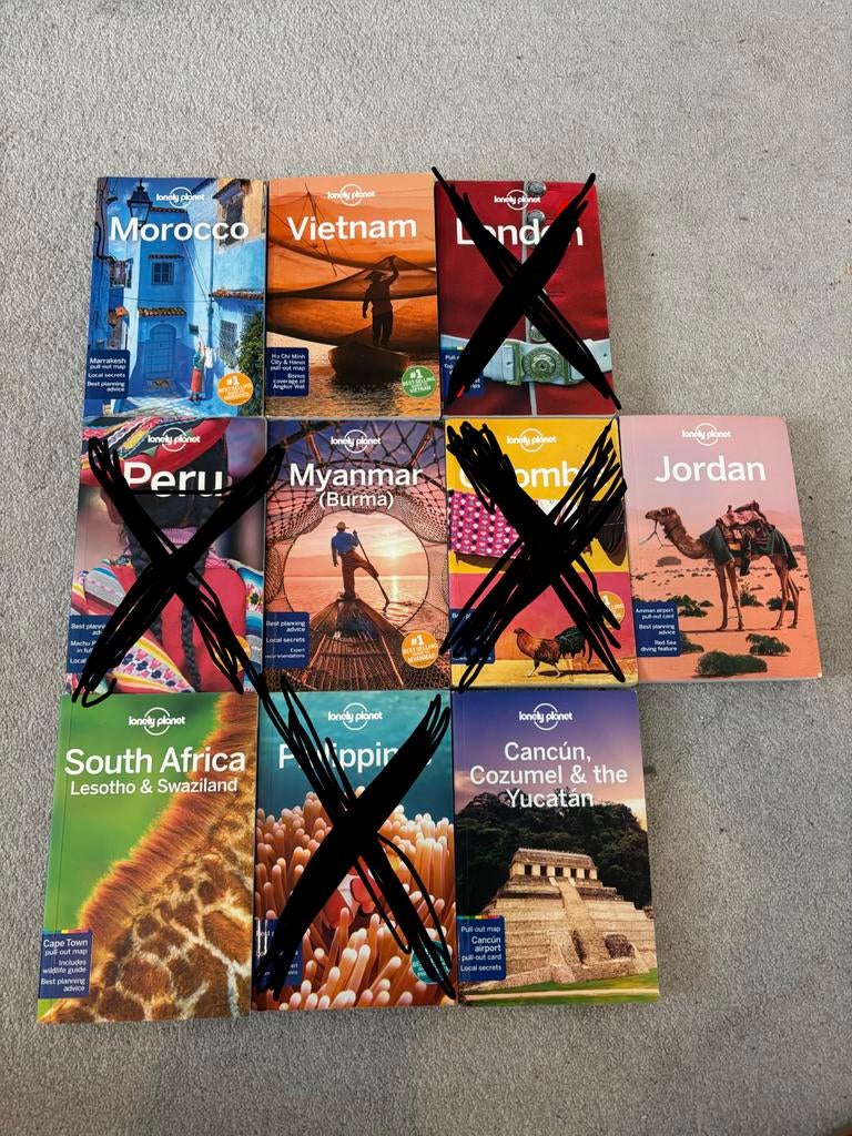 Diverse Lonely Planet Reisgidsen - €4.99 p/s, Boeken, Reisgidsen, Ophalen of Verzenden, Europa, Reisgids of -boek, Lonely Planet