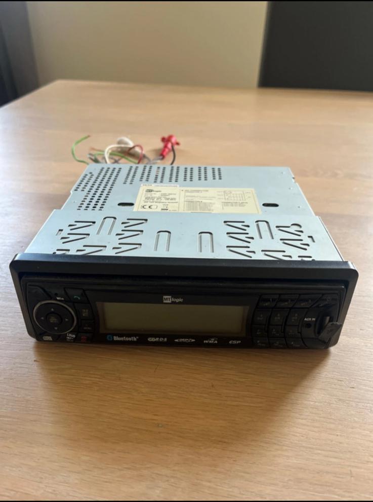 MT Logic autoradio met Bluetooth, Auto diversen, Autoradio's, Ophalen of Verzenden, Gebruikt