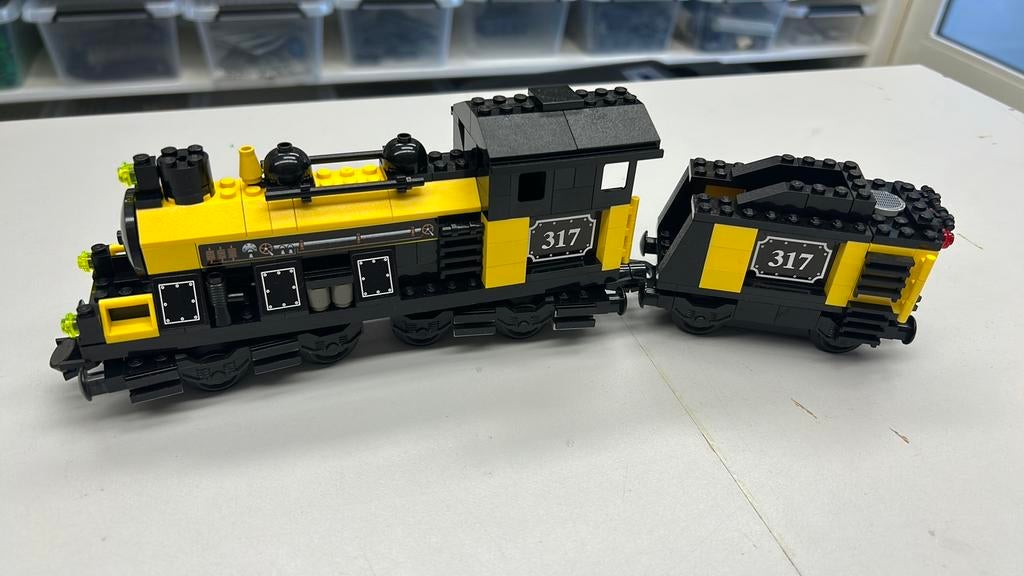 SB2887 Lego My Own Train 10205 geel, Ophalen of Verzenden, Zo goed als nieuw