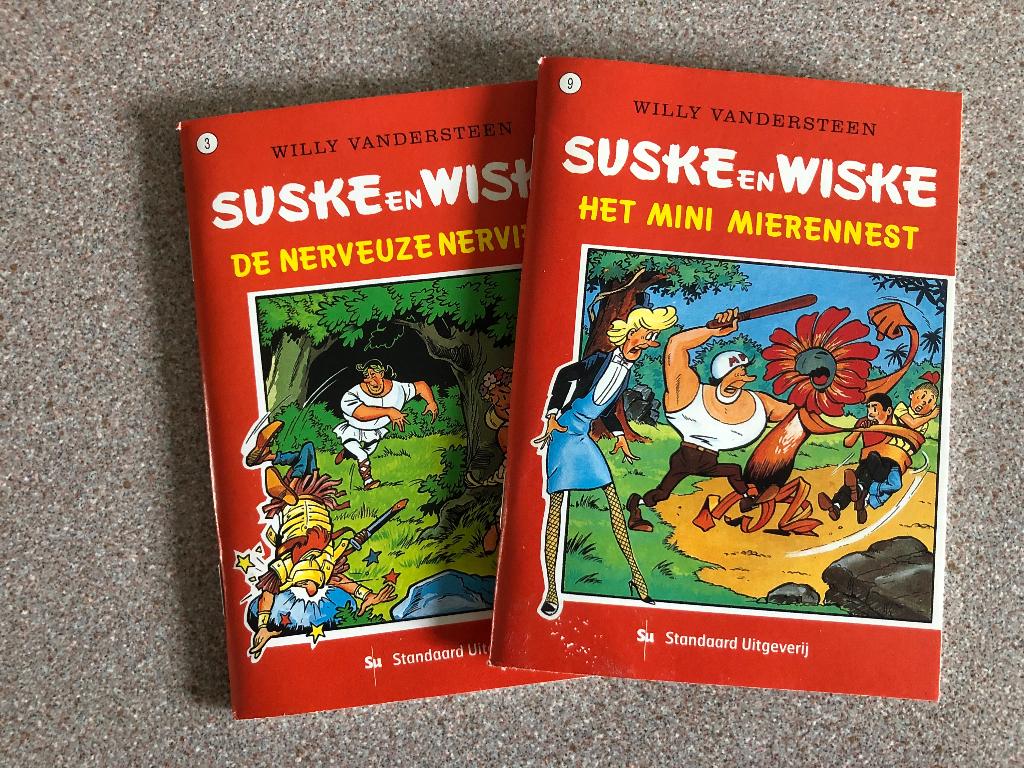 2 mini boekjes Suske en Wiske, Willy Vandersteen, Nieuw, Boeken, Eén stripboek, Ophalen of Verzenden, Nieuw