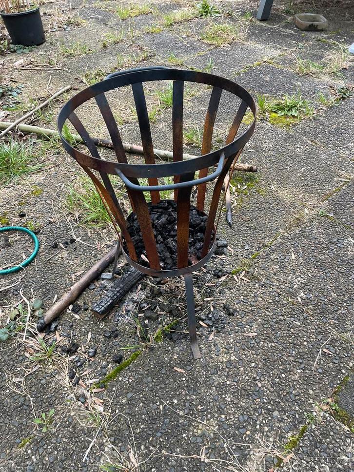 Stalen Vuurkorf - Stevig en Sfeervol, Tuin en Terras, Vuurkorven, Gebruikt, Vuurkorf, Ophalen