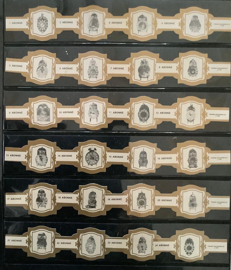 sigarenbandjes, Ophalen of Verzenden, Zo goed als nieuw, Sigarenbandjes