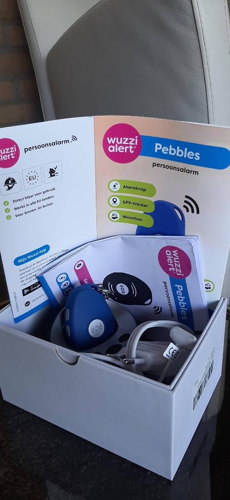 Personenalarm Wuzzi Alert Startpakket Pebbles, Diversen, Verpleegmiddelen, Ophalen of Verzenden, Zo goed als nieuw