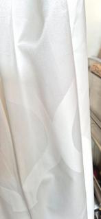 NIEUW gordijnen DEDAR exclusie design verduisterend 360 182, Huis en Inrichting, Wit, 150 tot 200 cm, Nieuw, Dedar peperdure design gordijnen wit