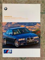 Folder brochure BMW M3 coupe E36 1997 nieuw!, Nieuw, Ophalen of Verzenden, BMW, BMW